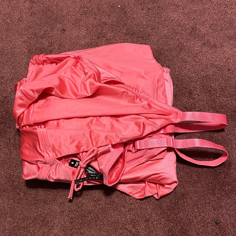 Limited Edition Torrid Valentine’s Day Collection Satin Sleep Set in Pink Size 6